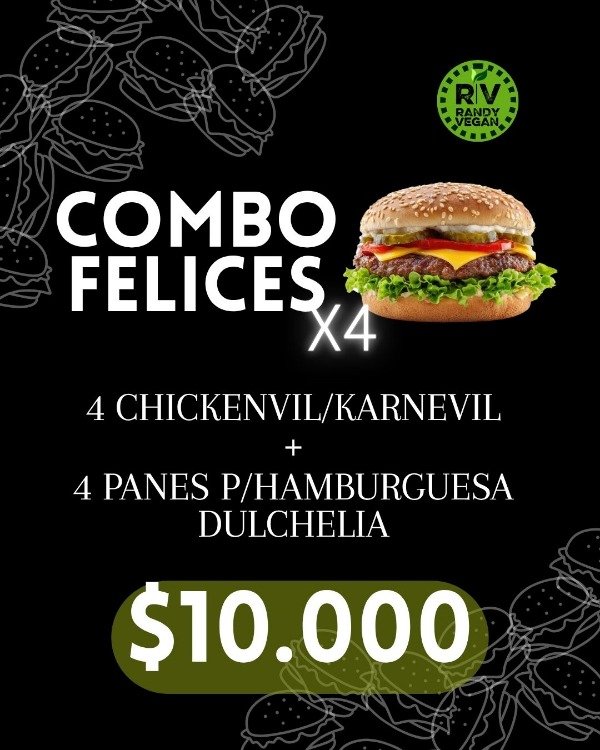 Producto - COMBO FELICES X4