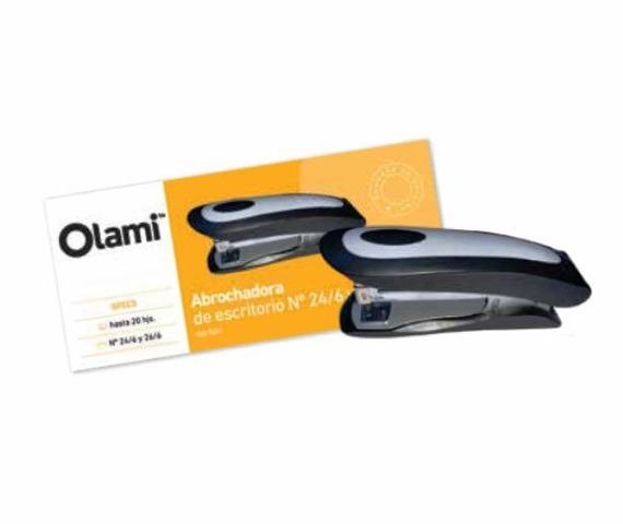 Producto - ABROCHADORA PARA ESCRITORIO N24/6 26/6 HASTA 20 HOJAS OLAMI