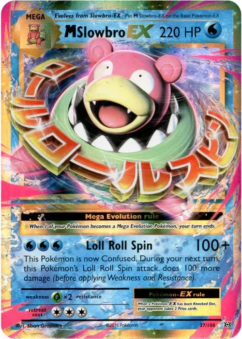 Producto - M Slowbro EX - 27/108 - Evolutions - Holo