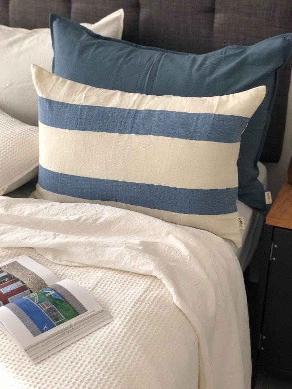 Producto - ALMOHADÓN BAMBÚ AZUL