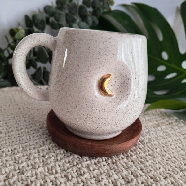 Producto - Taza luna oro