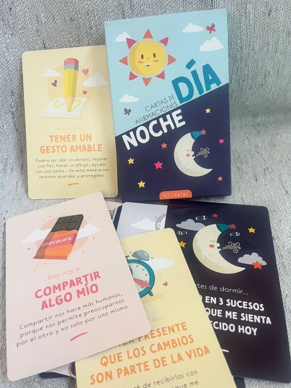 Producto - Cartas de Afirmaciones: Día y Noche