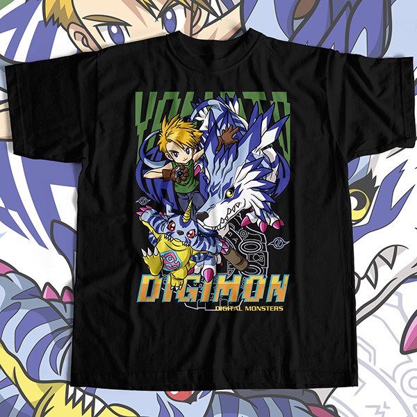 Producto - Matt y Gabumon - Remera