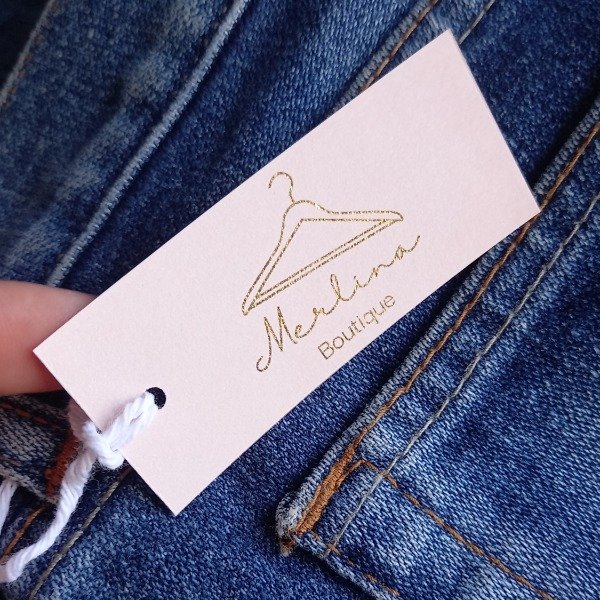 Producto - Tags indumentaria/productos con stamping