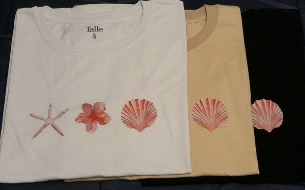 Producto - Remera estampada caracoles - 3
