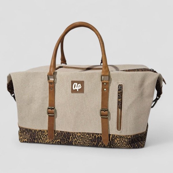 Producto - Bolso viaje combinado- animal print