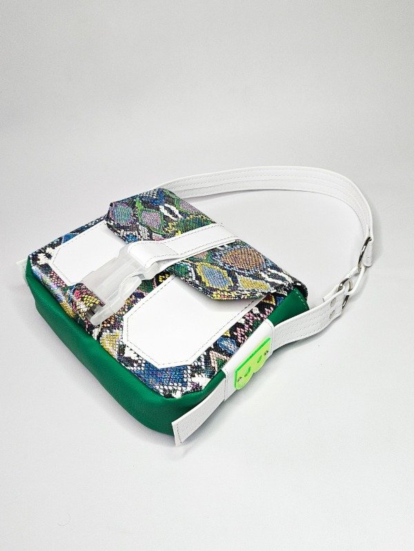 Producto - Bandolera Monik reptil colores