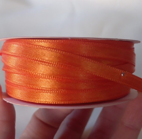 Producto - CINTA DE RASO NÚMERO 1 SALDO X 39 MTS COLOR NARANJA
