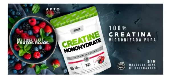 Producto - Creatina monohidratada x 300gr DOYPACK - 3