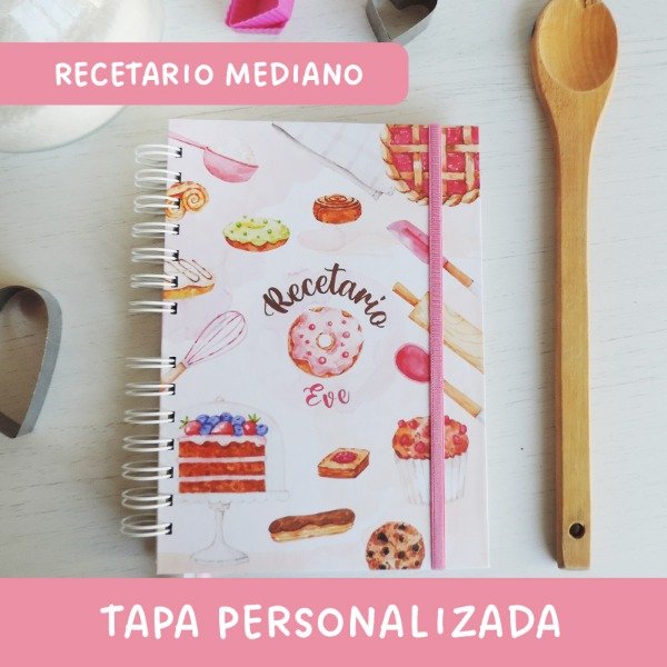 Producto - Recetario "Sweet" Personalizado
