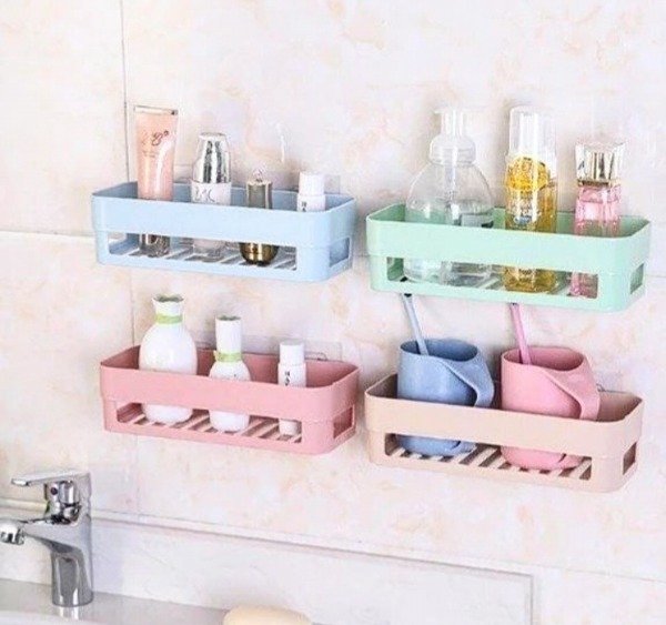 Producto - Canastito adhesivo multiuso