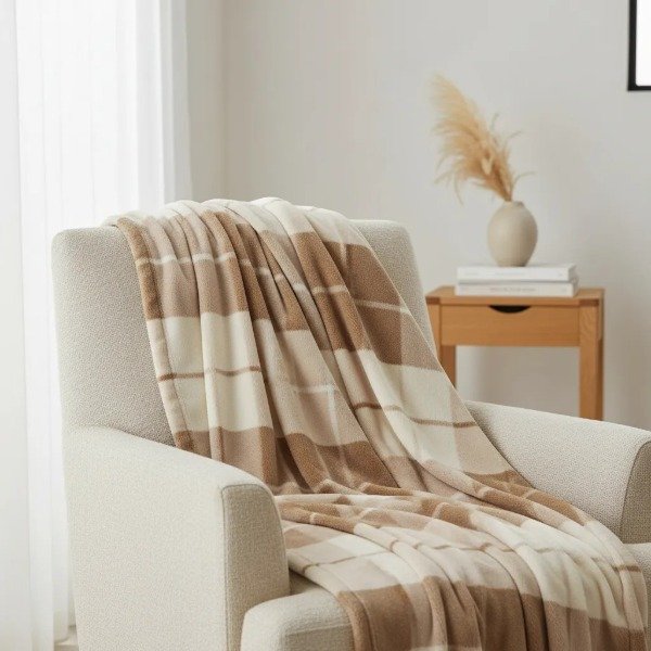 Producto - Manta Eventos Polar Soft Cuadros - 2