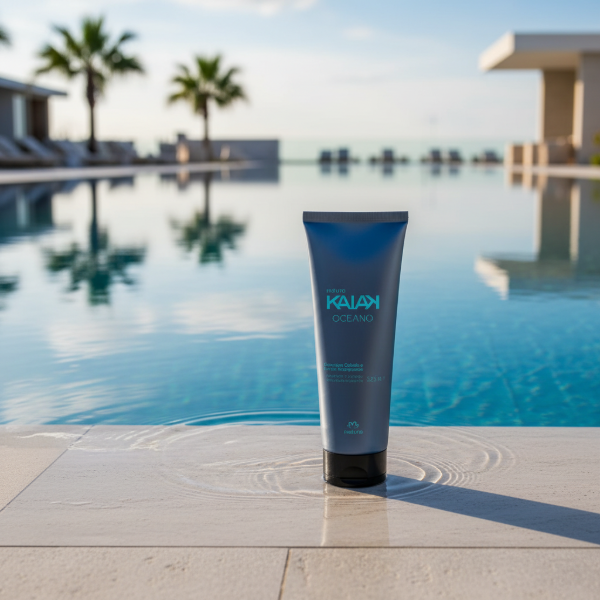 Producto - "Kaiak Oceano" Shampoo para Cabello y Cuerpo Natura 125 ml