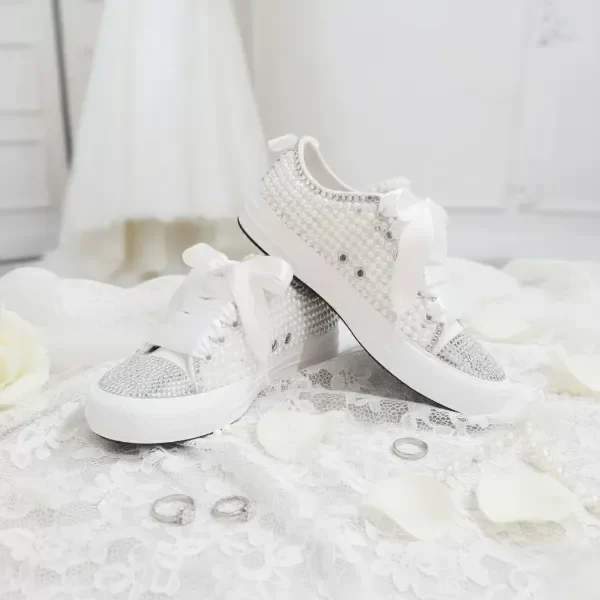 Producto - ZAPATILLA PERLAS LUZ DE LUNA