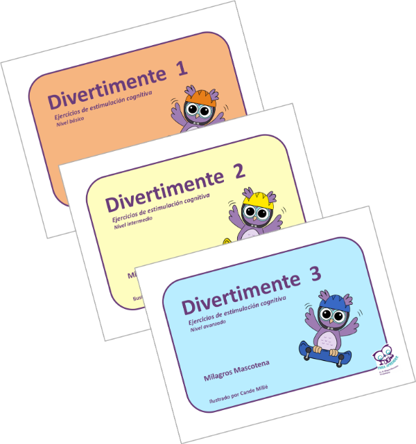 Producto - Pack Divertimente. Divertimente 1, 2 y 3