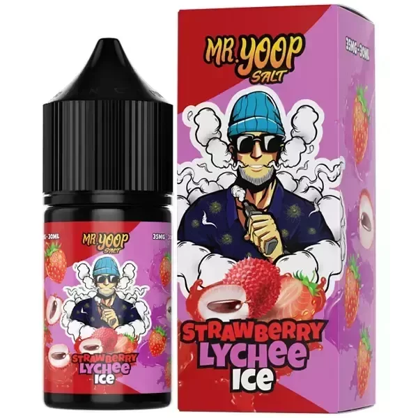 Producto - MR. YOOP Salt Nic. (strawberry lychee ice) 30ml.