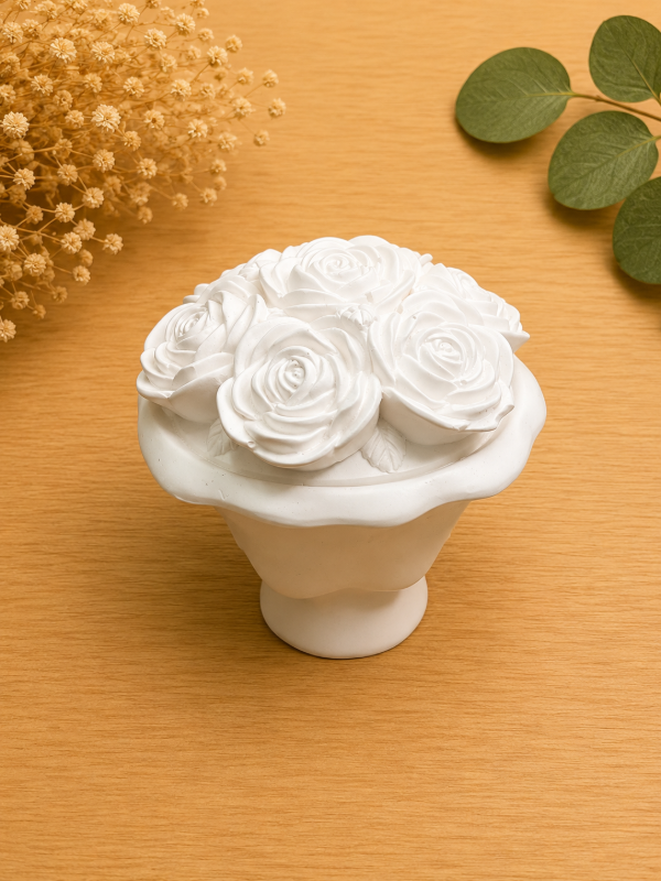 Producto - Caramelera ramo de flores yeso