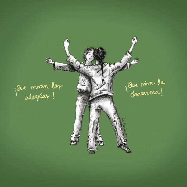 Producto - Calco "Que vivan las alegrías que viva la chacarera"