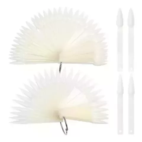 Producto - UÑERO MUESTRARIO STILETTO NATURAL 50PCS