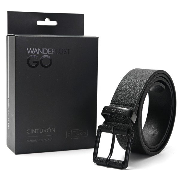 Producto - CINTO HOMBRE NEGRO GO 4CM 41622
