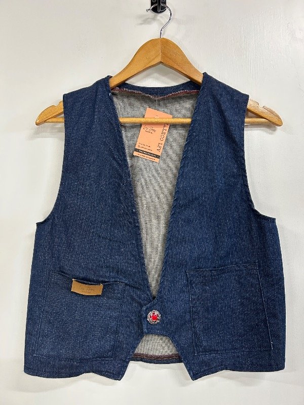 Producto - CHALECO LFV JEAN OSCURO