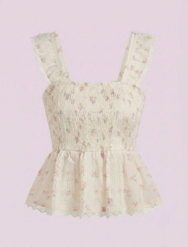 Blusita Peplum Fairy Bloom — imagen 2