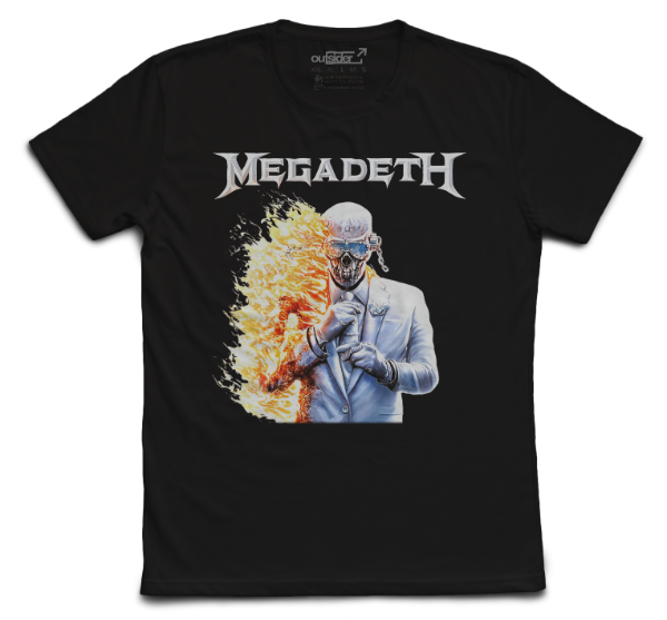 Producto - Megadeth - Megadeth 2026 - Remera Negra