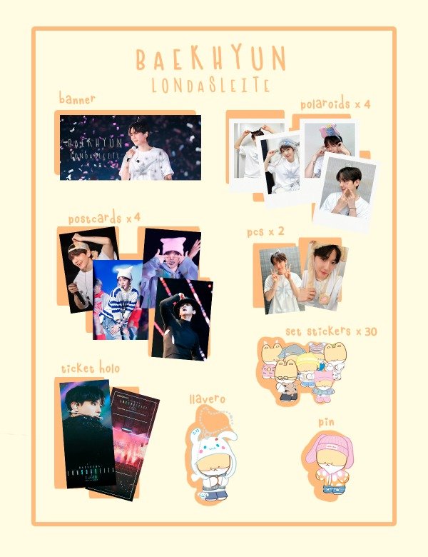 Producto - Combo Baekhyun