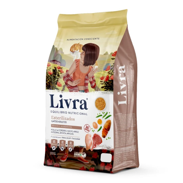 Producto - Livra Gatos Adultos Esterilizados 1,5 kg