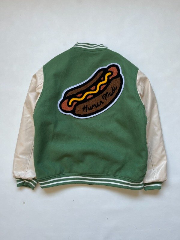 Producto - Human Made Hot Dog Tiger Wool Varsity Jacket - 3