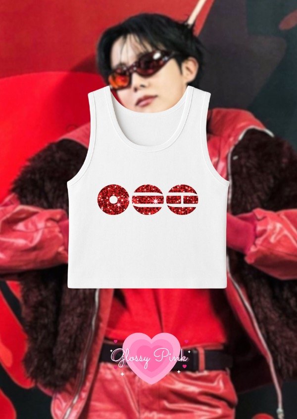 Producto - Tank Top Logo BTS - VINILO TEXTIL GLITTER