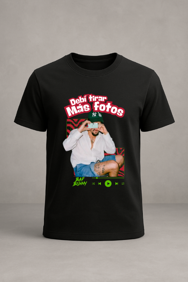 Producto - Remera Bad Bunny - Modelo DTMF Player