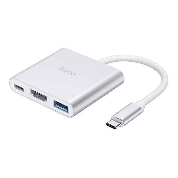 Producto - HOCO -  HB14 Hub Tipo C (USB3.0+HDTV+PD (Carga)) - 1