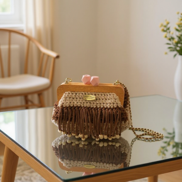 Producto - CARTERA SOBRE CHOCOLATE Y ARENA