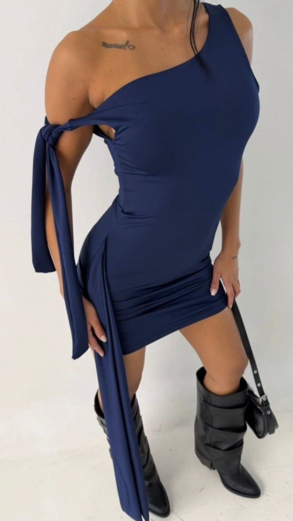 Producto - Vestido One Shoulder Ribbon