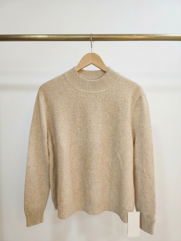 Producto - Sweater panal beige - 0