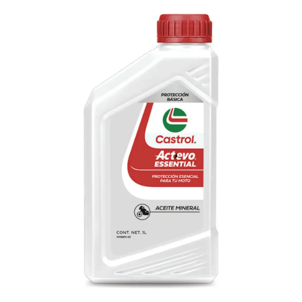 Producto - ACEITE CASTROL GO ESSENTIAL 2T MINERAL 1L - 2