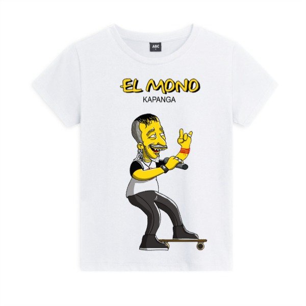 Producto - Remera Simpson Mono Kapanga Rock