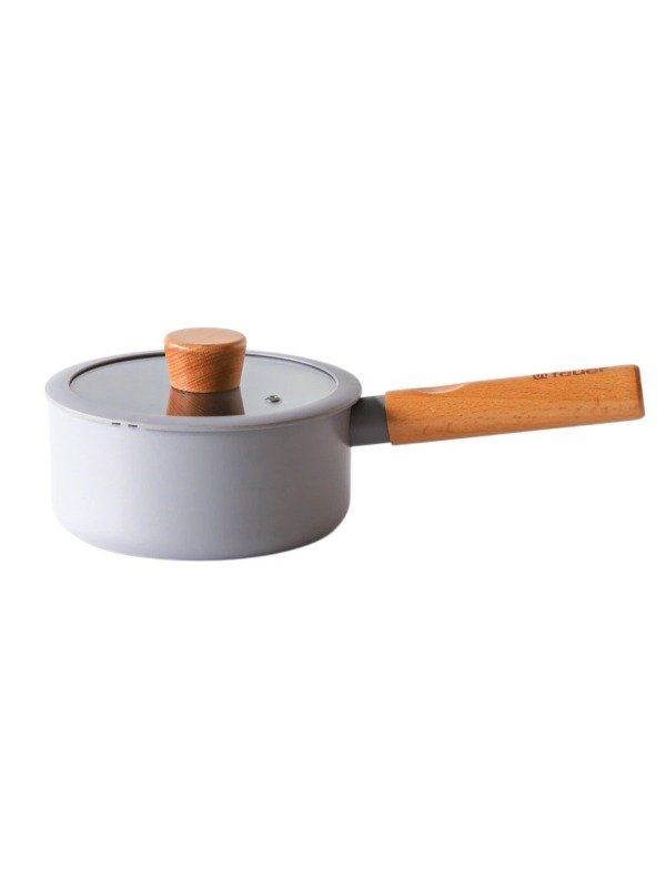 Producto - 101134 Batería de Cocina Noble 7 piezas Gris c/Mango de Madera - 3