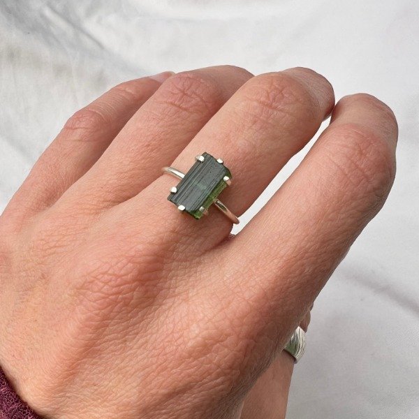 Producto - ANILLO TURMALINA VERDE - 1