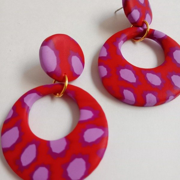 Producto - Doble círculo floreado