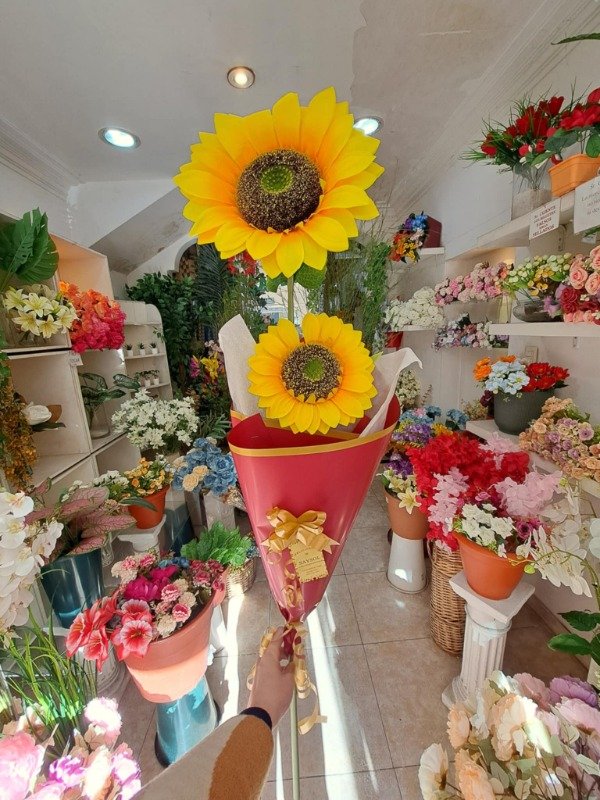 Producto - VARA DOBLE GIRASOL 1 METRO DE ALTO