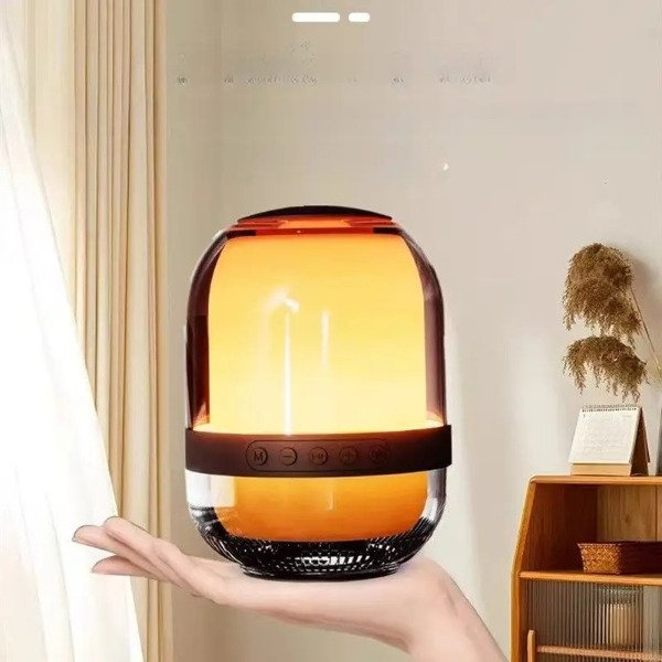Producto - Parlante Portatil Burbuja LP-M9 LED RGB Sonido y Luz 360 grados - 2