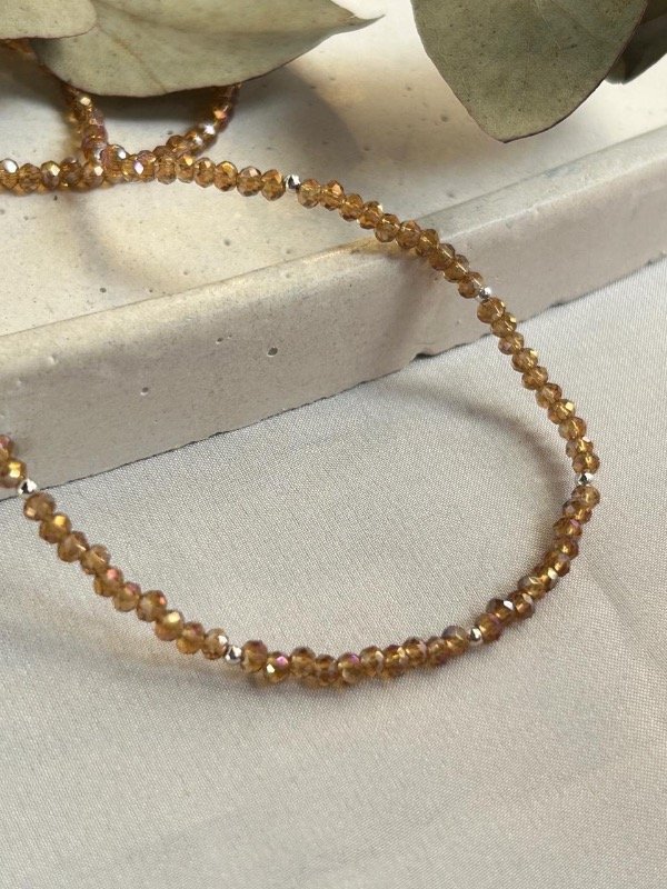 Producto - Choker Cristal Ambar