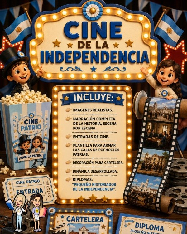 Producto - CINE DE LA INDEPENDENCIA. EL GRAN CAMINO HACIA LA LIBERTAD
