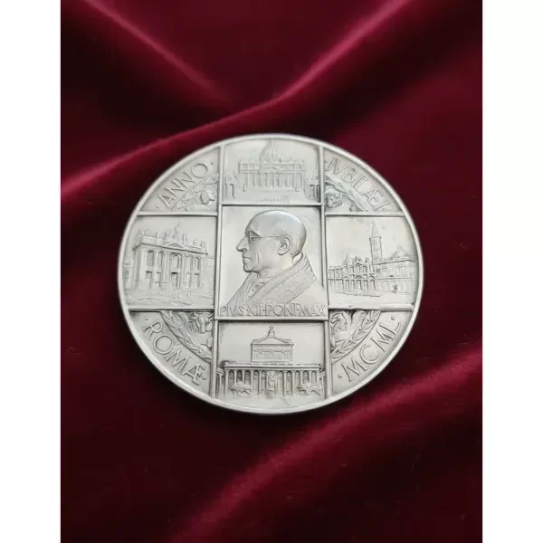 Producto - Medalla Puerta Santa Vaticano Papa Pio