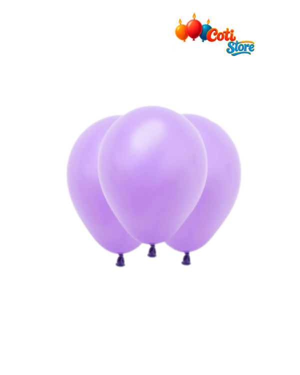 Producto - GLOBOS PAYASO 5" DECORADOR VIOLETA x 50 unidades