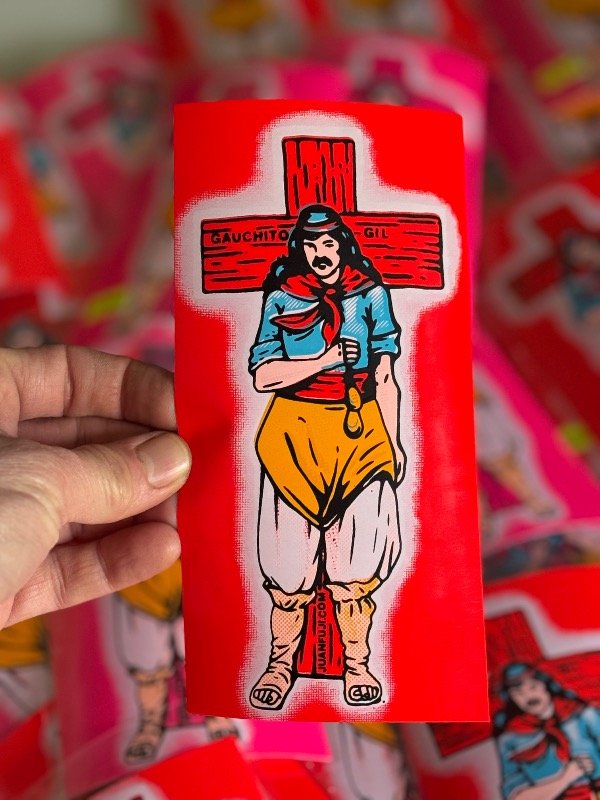 Producto - Sticker gauchito gil