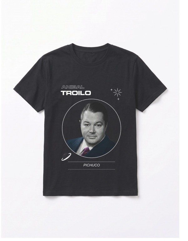 Producto - Remera Aníbal Troilo Pichuco - Negra - 4