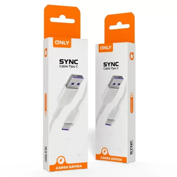 Producto - CABLE USB TIPO C  SYNC  ONLY